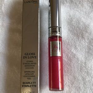 Lancome sparkling lip glaze gloss in love